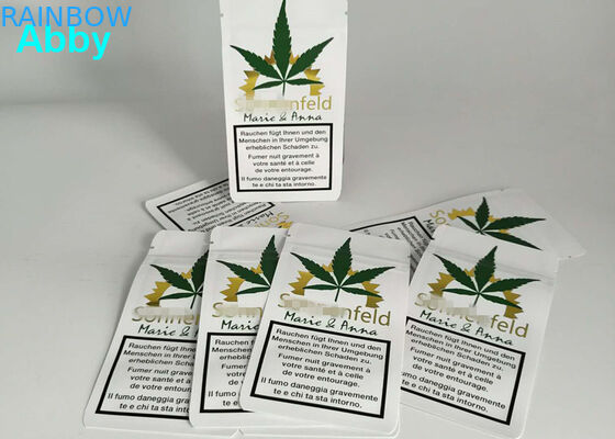 Δευτερεύον Gusset 10000 MOQ εμποδίων αερίου τσαντών φύλλων αλουμινίου αργιλίου εκτύπωσης χρυσό ματ