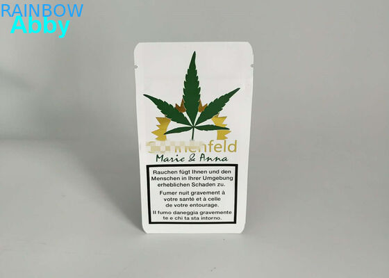 Δευτερεύον Gusset 10000 MOQ εμποδίων αερίου τσαντών φύλλων αλουμινίου αργιλίου εκτύπωσης χρυσό ματ