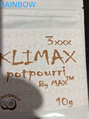 Βοτανική συσκευασία θυμιάματος απόδειξης μυρωδιάς, πλαστικές τσάντες φερμουάρ για τη συσκευασία τροφίμων