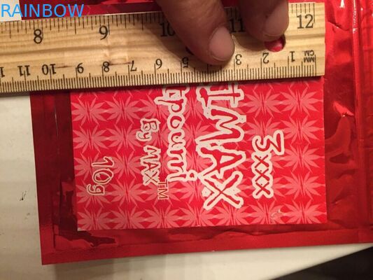 Βοτανική συσκευασία θυμιάματος απόδειξης μυρωδιάς, πλαστικές τσάντες φερμουάρ για τη συσκευασία τροφίμων