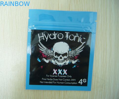 Υψηλή συσκευασία θυμιάματος εμποδίων βοτανική, υλικές πλαστικές τσάντες φερμουάρ PE