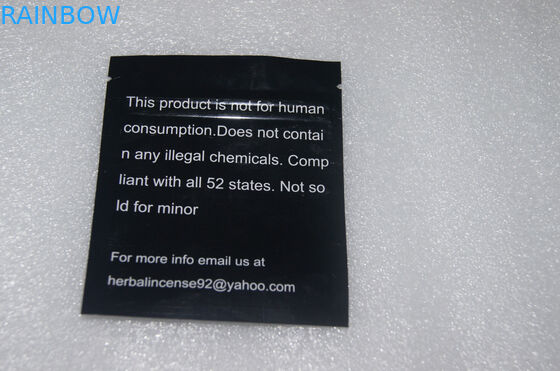 Υψηλή συσκευασία θυμιάματος εμποδίων βοτανική, υλικές πλαστικές τσάντες φερμουάρ PE