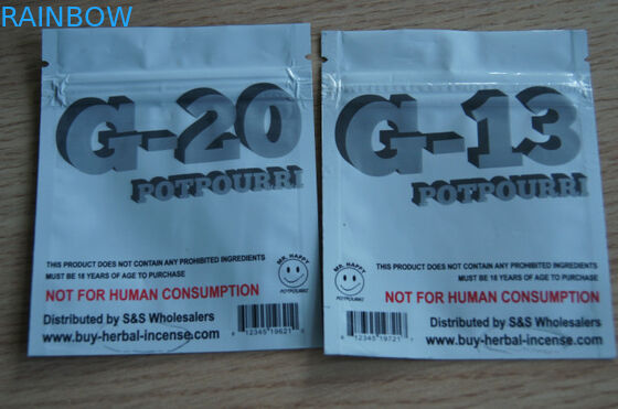 Αυτοκόλλητη βοτανική συσκευασία θυμιάματος φιλική προς το περιβάλλον για τις κάψες CBD