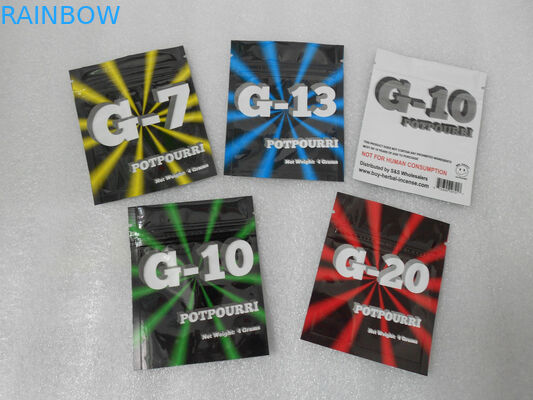 Αυτοκόλλητη βοτανική συσκευασία θυμιάματος φιλική προς το περιβάλλον για τις κάψες CBD