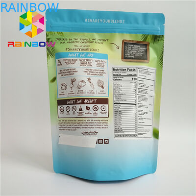 Στιλπνές τοποθετημένες σε στρώματα τσάντες 100mircon φύλλων αλουμινίου αργιλίου για τα μπισκότα ψησίματος ζάχαρης