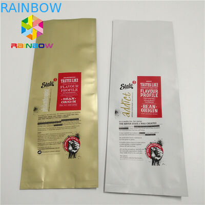 Μεγάλες πλαστικές σακούλες μεγέθους που συσκευάζουν, τσάντες φύλλων αλουμινίου αργιλίου με την πλευρά σφραγίδων τετραγώνων βαλβίδων