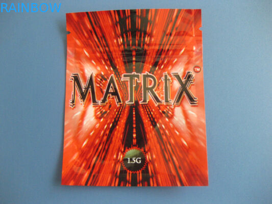 Ravure που τυπώνει το δευτερεύον υλικό φύλλων αλουμινίου Mylar σακουλών σφραγίδων τρία με τη τοπ λαβή Ipper