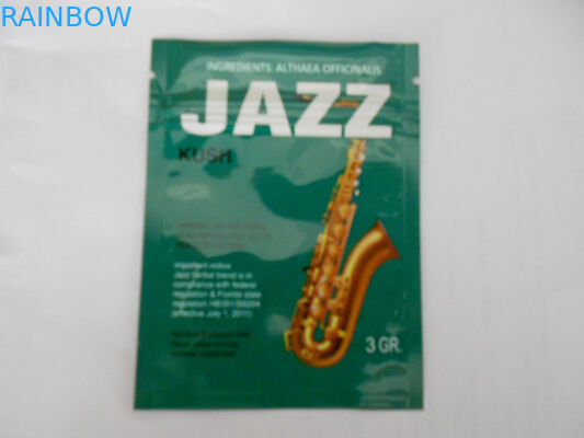 Πλαστικές τσάντες φερμουάρ σακουλιών πακέτων με το υλικό βαθμού τροφίμων με το χρώμα CMYK