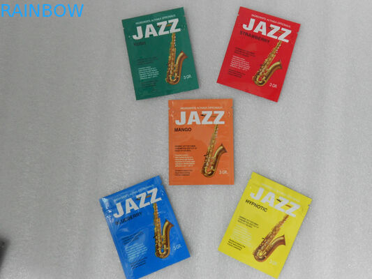 Πλαστικές τσάντες φερμουάρ σακουλιών πακέτων με το υλικό βαθμού τροφίμων με το χρώμα CMYK