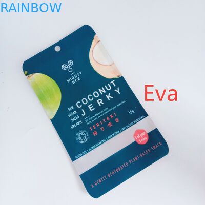 Η συνήθεια φερμουάρ Mylar τύπωσε το καθαρό πλαστικό τσαντών πρόχειρων φαγητών για το τράνταγμα καρύδων/ξηρός - φρούτα