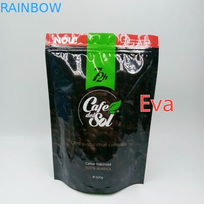 Η ασημένια πλαστική στάση επάνω στη σακούλα τοποθετεί 500g σε σάκκο μη - τοξική ουσία για τη συσκευασία σκονών τσαγιού καφέ