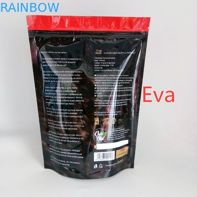 Η ασημένια πλαστική στάση επάνω στη σακούλα τοποθετεί 500g σε σάκκο μη - τοξική ουσία για τη συσκευασία σκονών τσαγιού καφέ