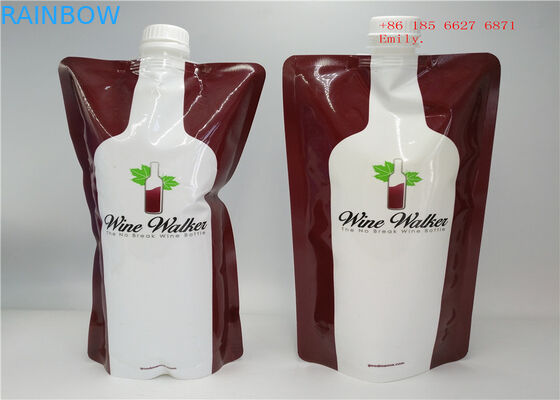 Επαναχρησιμοποιήσιμη σακούλα σωλήνων που συσκευάζει τον πλαστικό βαθμό τροφίμων συμπιέσεων για το χυμό φρούτων