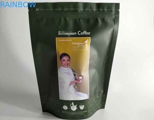 Τοποθετημένες σε στρώματα πλαστικές σακούλες συνήθειας που συσκευάζουν τη τοπ σφράγιση φερμουάρ με τη βαλβίδα