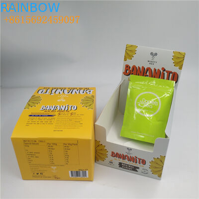 Κουτί τυποποιημένου χαρτιού από κυματοειδή χαρτόνι για την οθόνη των ράφων