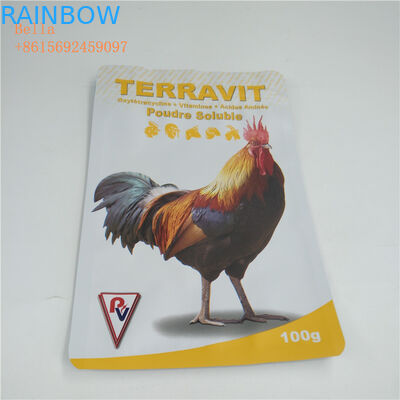 Ανακυκλώσιμο πλαστικό προσαρμοσμένο σακούλα πάχος τροφίμων της Pet με την εκτύπωση λογότυπων