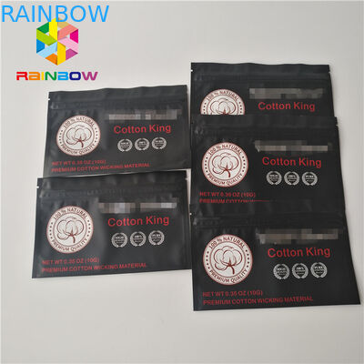 Στάση επάνω στις τσάντες σφραγίδων φερμουάρ για του προσώπου Makeup γύρω από τα μαξιλάρια βαμβακιού ομορφιάς FR-20181019-2