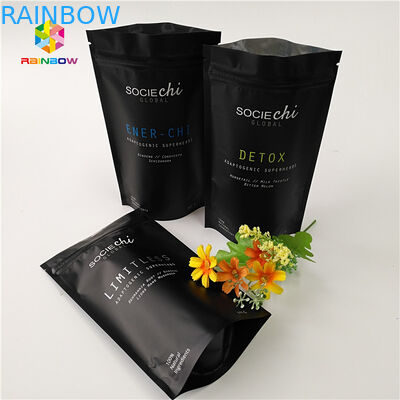 Ελαματωμένη συσκευασία σακούλας με σνακ Mylar, αλουμινένιο φύλλο σφραγισμένο σακούλι για βοδινό κρέας