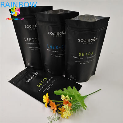 Ελαματωμένη συσκευασία σακούλας με σνακ Mylar, αλουμινένιο φύλλο σφραγισμένο σακούλι για βοδινό κρέας