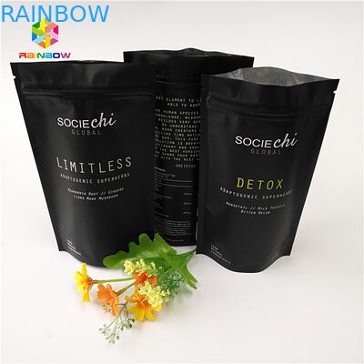 Ελαματωμένη συσκευασία σακούλας με σνακ Mylar, αλουμινένιο φύλλο σφραγισμένο σακούλι για βοδινό κρέας