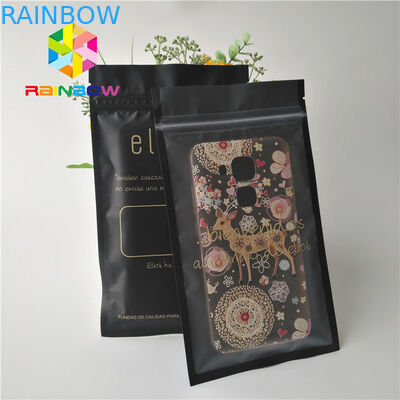 Η συνήθεια πλαστικού υλικού τύπωσε τις σακούλες στάσεων επάνω για την κινητή τηλεφωνική περίπτωση