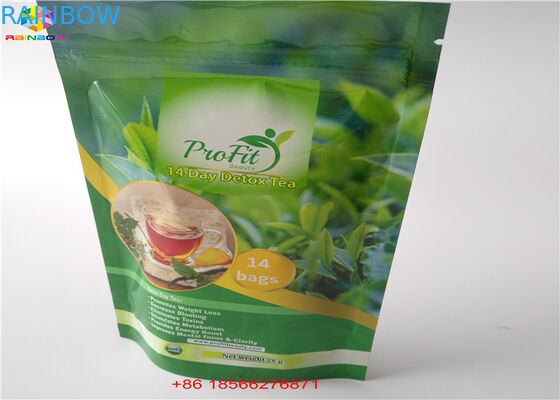 Το φύλλο αλουμινίου αργιλίου τοποθετεί τις πλαστικές σακούλες την πλευρά τρία που σφραγίζεται που συσκευάζουν σε σάκκο με τοπ Ziplock