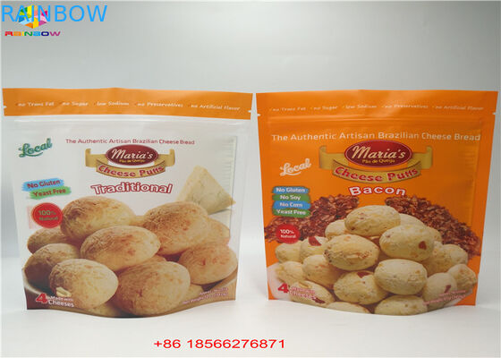 Ziplock το δάκρυ χαράζει την υγρασία - στάση απόδειξης επάνω στις τσάντες αργιλίου πακέτων ημέρας σακουλών για το πρόχειρο φαγητό