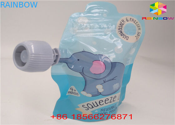 Ziplock το δάκρυ χαράζει την υγρασία - στάση απόδειξης επάνω στις τσάντες αργιλίου πακέτων ημέρας σακουλών για το πρόχειρο φαγητό