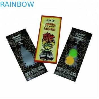 Τυπωμένες συνήθεια κασέτες τσαντών CBD Vape Mylar που συσκευάζουν την τσάντα η μικρή τσάντα φερμουάρ μεγέθους για τη δεξαμενή Vape