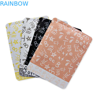 Ομαλό φωτεινό προσαρμοσμένο υλικό μέγεθος φύλλων αλουμινίου αργιλίου τσαντών συσκευασίας επιφάνειας καλλυντικό