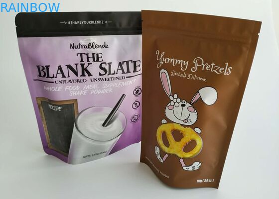 Στάση συνήθειας επάνω στο εύγευστο μπισκότο σακουλών που συσκευάζει τη Sealable Gravure πλαστικών τσαντών εκτύπωση