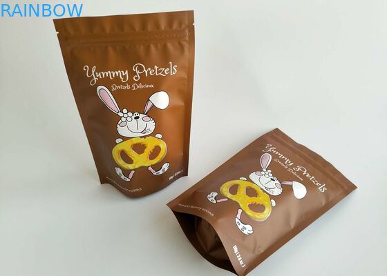 Πλαστικές σακούλες τροφίμων ψαριών φύλλων αλουμινίου αργιλίου που συσκευάζουν Gravure την εκτύπωση με το φερμουάρ