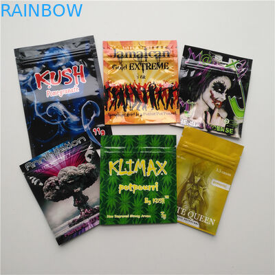 Οι βοτανικές μικρές πλαστικές σακούλες εδώδιμο Gummies θυμιάματος αντέχουν την τσάντα καραμελών Frogies