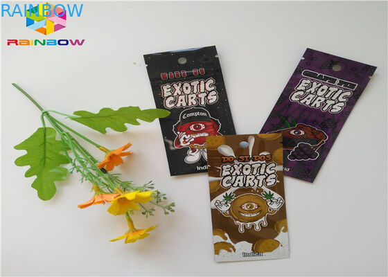 Μέγεθος συνήθειας σακουλών συσκευασίας τροφίμων πλαστικών τσαντών κλειδαριών φερμουάρ φύλλων αλουμινίου αργιλίου με την εγκοπή δακρυ'ων