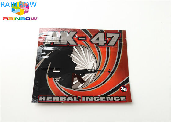 Βοτανική συσκευασία κασετών πετρελαίου πλαστικών τσαντών AC1003 CBD Vape θυμιάματος Resealable που εφαρμόζεται