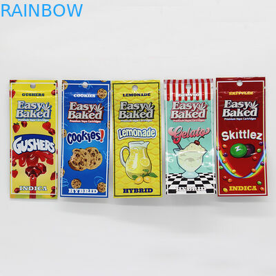 Εξωτικές πλαστικές σακούλες Vape που συσκευάζουν την τσάντα προώθησης γεύσης κασετών για τη συσκευασία τροφίμων