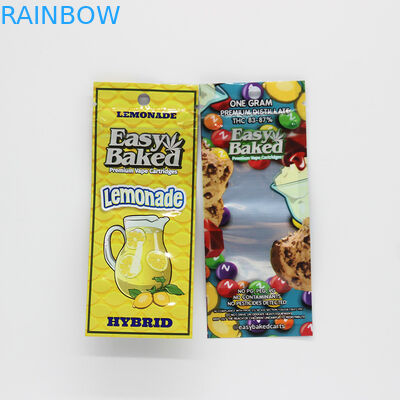 Εξωτικές πλαστικές σακούλες Vape που συσκευάζουν την τσάντα προώθησης γεύσης κασετών για τη συσκευασία τροφίμων