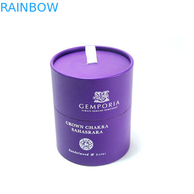 Προσαρμοσμένο κύλινδρος μέγεθος συσκευασίας κιβωτίων εγγράφου Eco φιλικό για τη συσκευασία τσαγιού