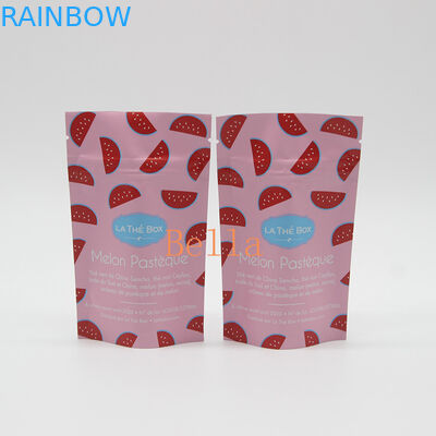 Ziplock θυμιάματος Mylar τα βοτανικά συσκευάζοντας φύλλα καπνών στέκονται επάνω το πάχος τσαντών 120-180 Mic