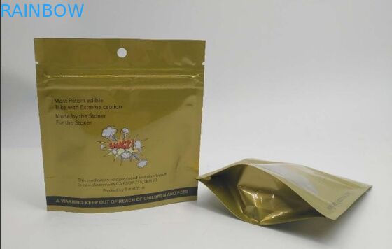 Ziplock απόδειξης μυρωδιάς στάση επάνω στο πλαστικό κάνναβης ζιζανίων πετρελαίου σακουλών για τη Gummy καραμέλα αρκούδων Edibles