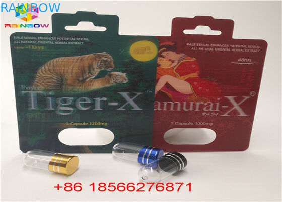 Τρισδιάστατη εκτύπωση κιβωτίων επίδειξης Packa καρτών φουσκαλών χαπιών φύλων CMYK που ανακυκλώνεται με τη διπλή τρύπα