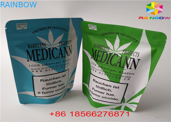 CBD GUMMIES πλαστικό φουσκαλών σακούλι αργιλίου Packa τοποθετημένο σε στρώματα τσάντες με το παράθυρο