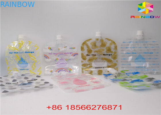 FDA/SGS οι σωλήνες τοποθετούν τη συσκευάζοντας στάση φύλλων αλουμινίου αργιλίου επάνω στις τσάντες για τα υγρά τρόφιμα/το ποτό σε σάκκο