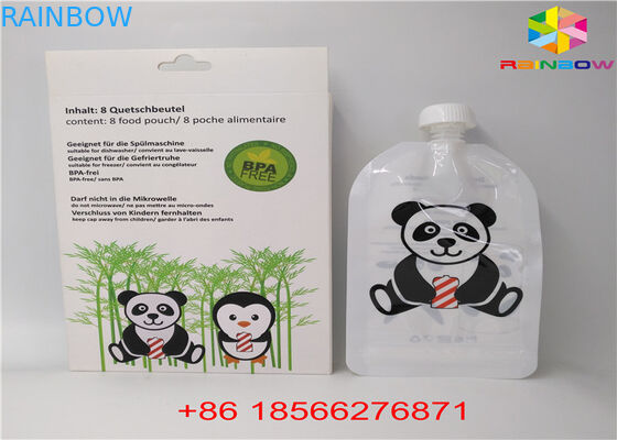 FDA/SGS οι σωλήνες τοποθετούν τη συσκευάζοντας στάση φύλλων αλουμινίου αργιλίου επάνω στις τσάντες για τα υγρά τρόφιμα/το ποτό σε σάκκο