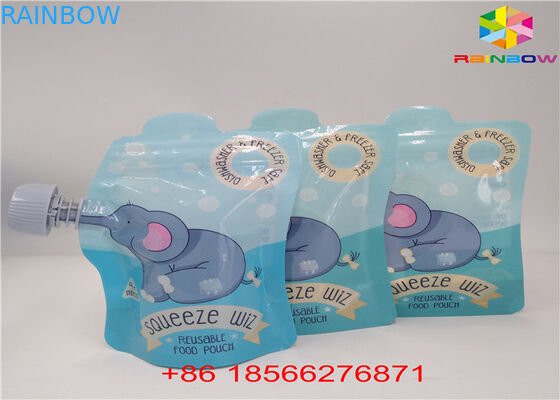 FDA/SGS οι σωλήνες τοποθετούν τη συσκευάζοντας στάση φύλλων αλουμινίου αργιλίου επάνω στις τσάντες για τα υγρά τρόφιμα/το ποτό σε σάκκο