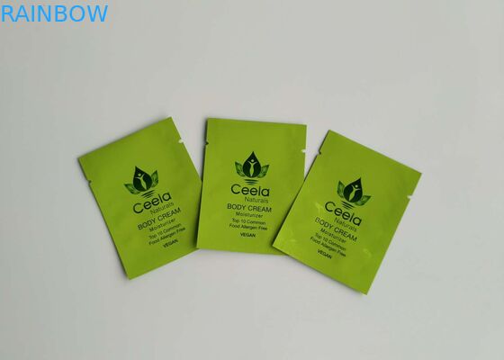 Επίπεδη πλαστική καλλυντική διοργανωτών τσαντών αργιλίου φύλλων αλουμινίου σώματος σακούλα σκονών πλυσίματος κρέμας συσκευάζοντας