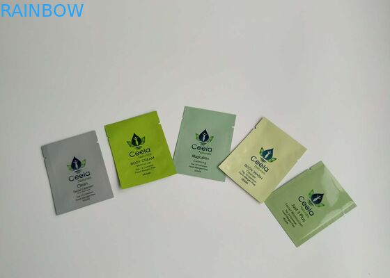 Δερμάτων κρέμας καλλυντικό συσκευάζοντας σακούλι συνήθειας 5ml σακουλών εκτύπωσης τσαντών ψηφιακό