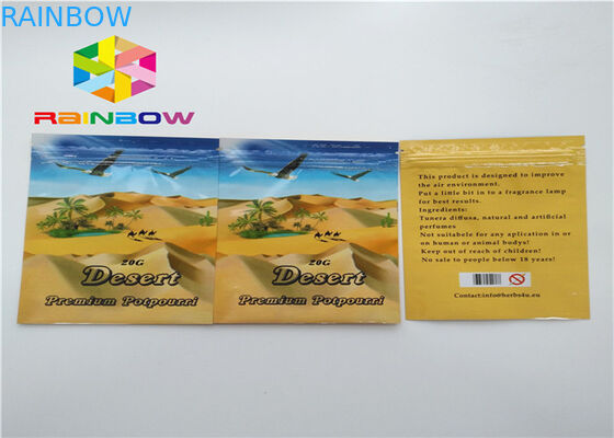 Μικρές Ziplock τσάντες συσκευασίας, σακούλα φύλλων αλουμινίου αλουμινίου για τα βοτανικά ενεργειακά χάπια θυμιάματος