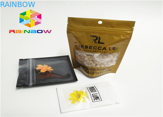 Πλαστικές σακούλες στιλπνής/επίδρασης μεταλλινών που συσκευάζουν τη δευτερεύουσα σφραγίδα τρία για το βοτανικό θυμίαμα