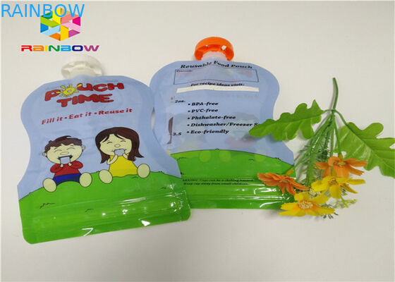 Η στάση φύλλων αλουμινίου αργιλίου ρίχνει επάνω τη σακούλα που συσκευάζει το προσαρμοσμένο τυπώνοντας πλαστικό 120ml